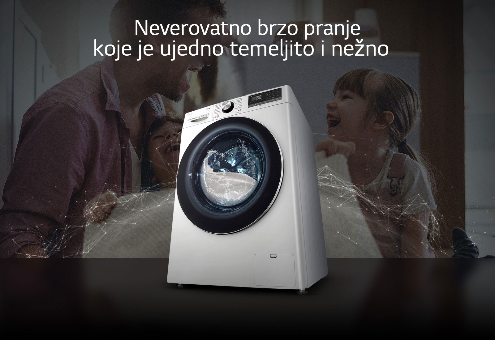 LG Mašina za pranje veša sa parom